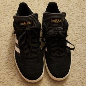 Brand new adidas BUSENITZ black and white shoes